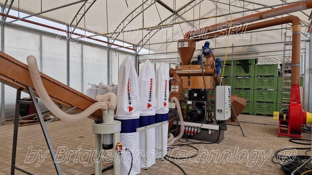 Straw Pelletizing Line in Wallern Burgenland Austria