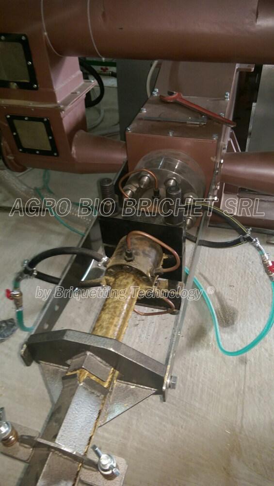 Mechanical briquetting press