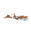 linie peletizare paie 1000 kg h brichetare 600kg h