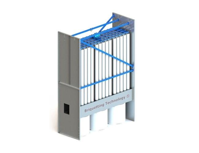 filtru cu maneci fara ventilator