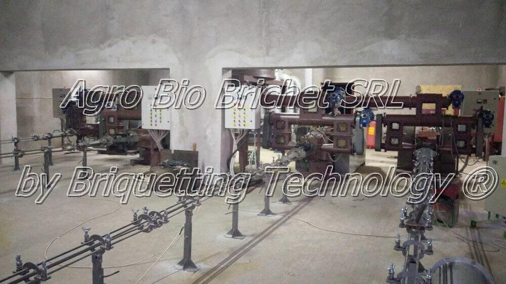 BT-070-800Max briquetting line in Cobadin