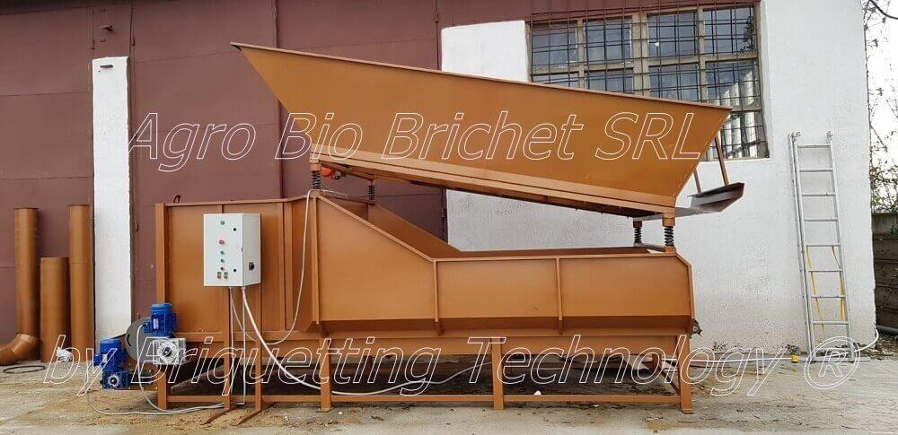 Briquetting line for Onesti