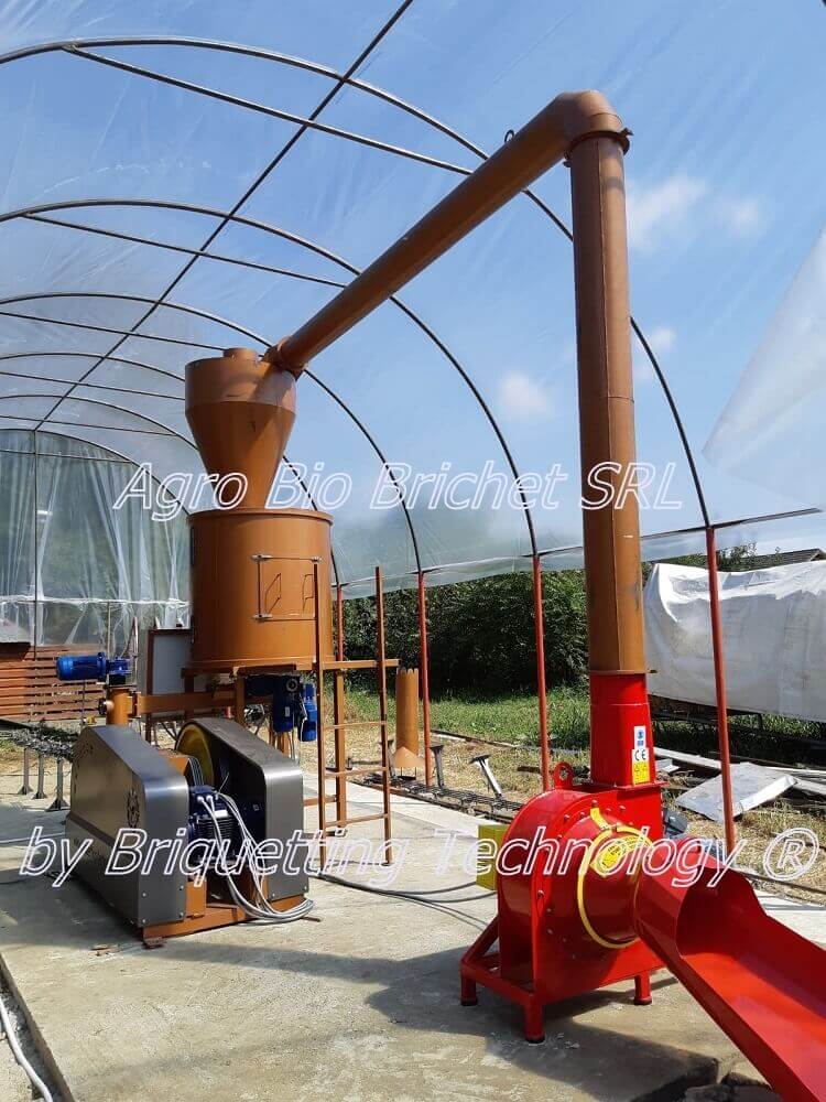 Straw briquetting line Falastoaca