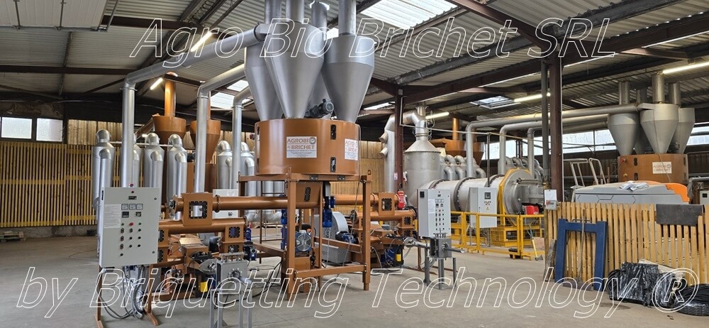 sawdust briquetting line France