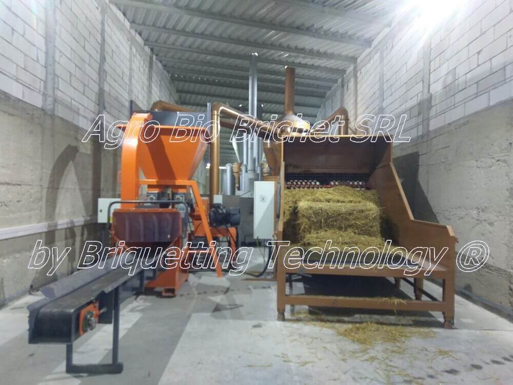 CGS-1 Straw Bale Chopping Complex and RK-847-2 Branch Chopping Complex