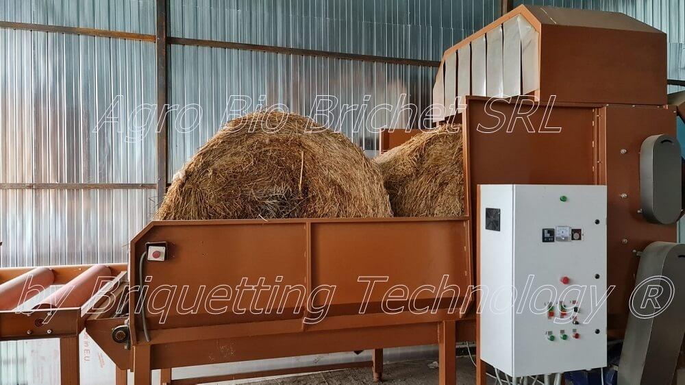 Straw Pelletizing Line in Scarisoara