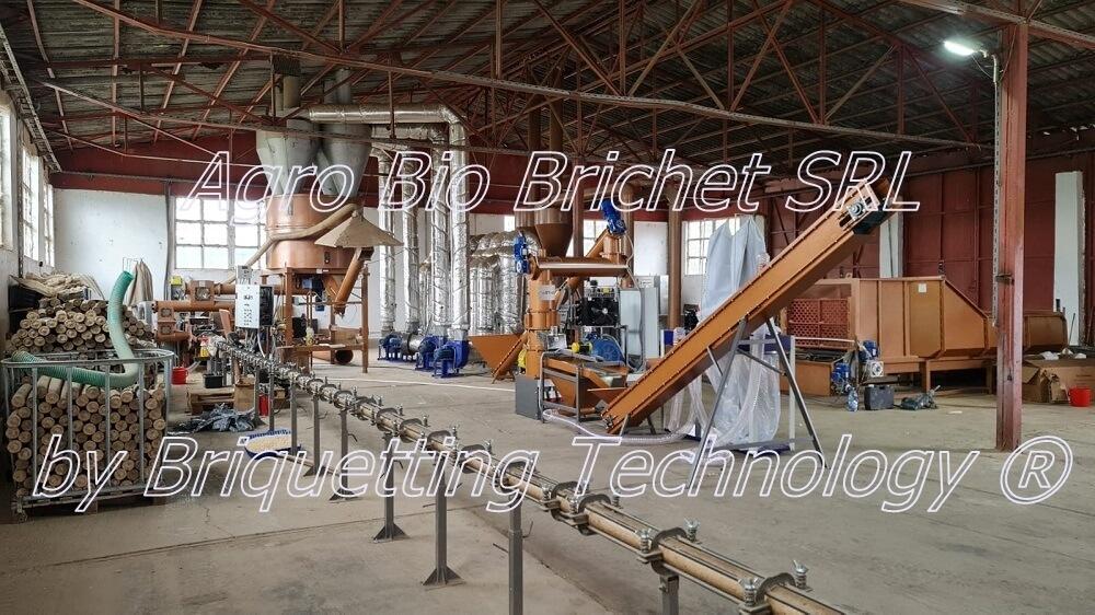 Sawdust Pelletizing Line in Onești Sawdust pelletizing line in Onești