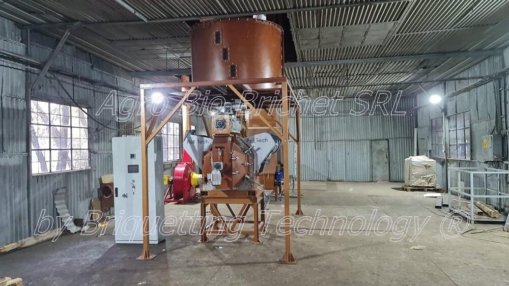 Straw pelletizing line, Iasi
