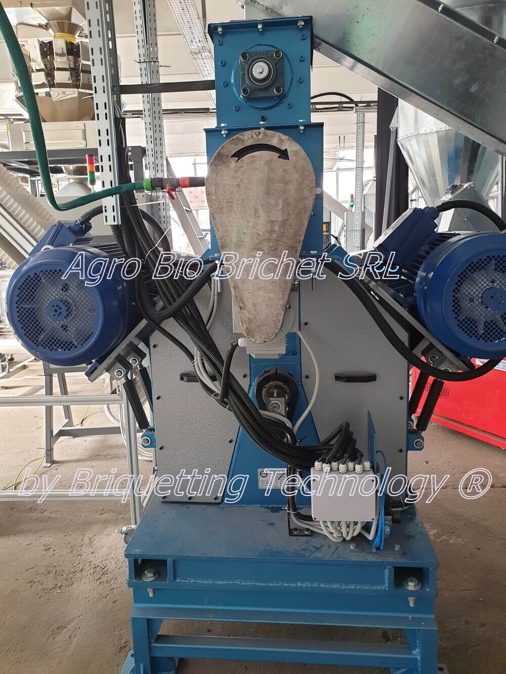 Pellet press GRD-0.8 in Iasi